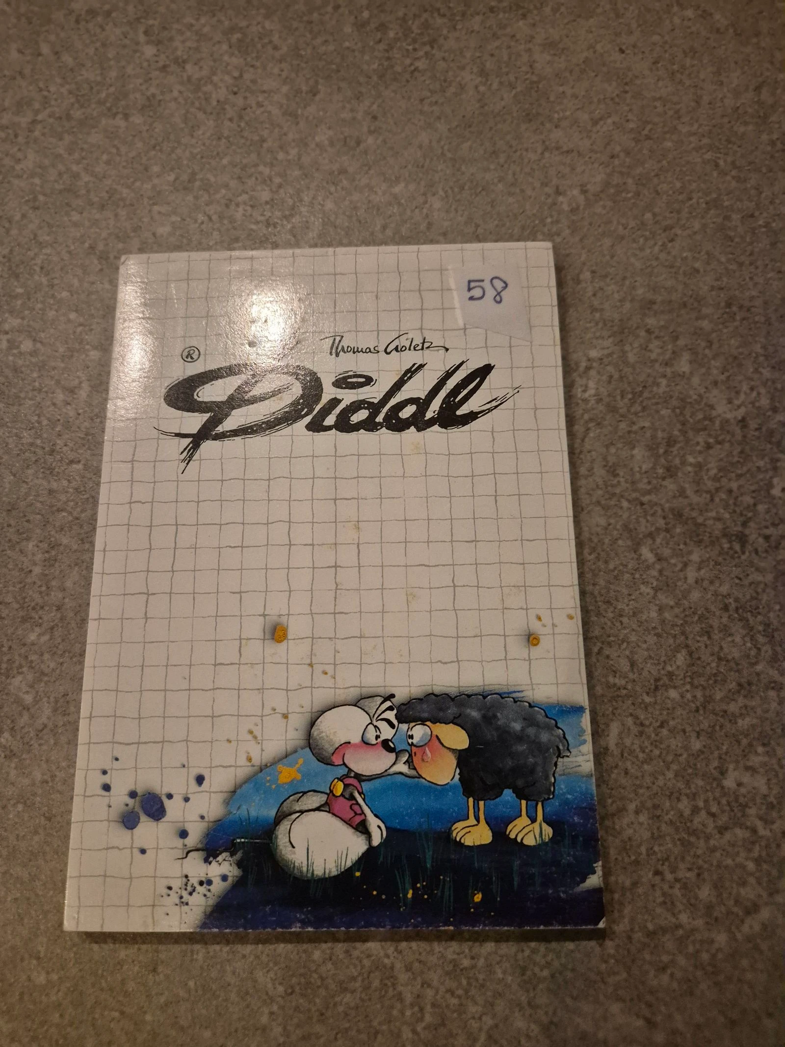 Diddl blok A6 nr 58